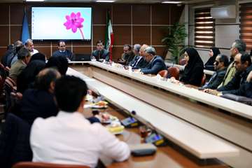 جلسه مدیران گروه های آموزشی در بیمارستان رفیده